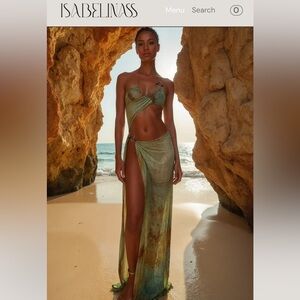 Isabelinass Voile De Zanzibar Dress Beach Coverup